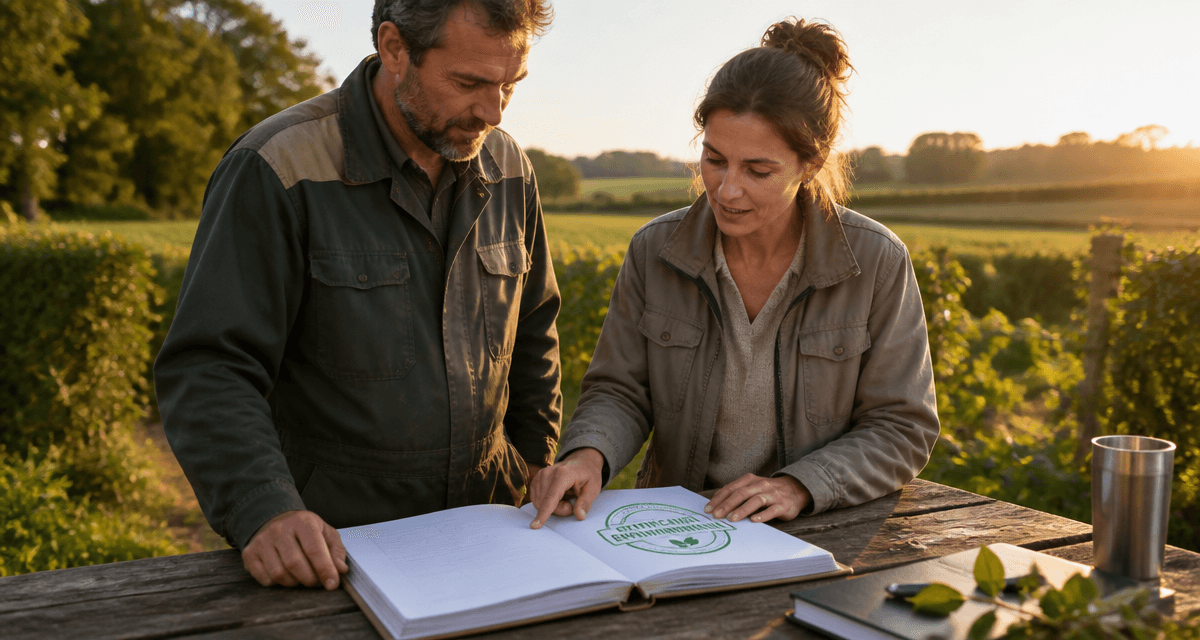 certification environnementale chef exploitation dossier