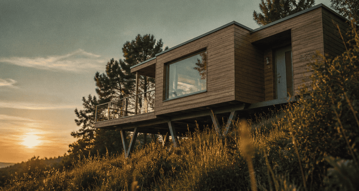 constructeur maison sur pilotis maison bois sur terrain complexe
