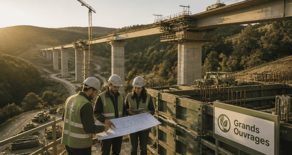 construction de grands ouvrages viaduc en béton