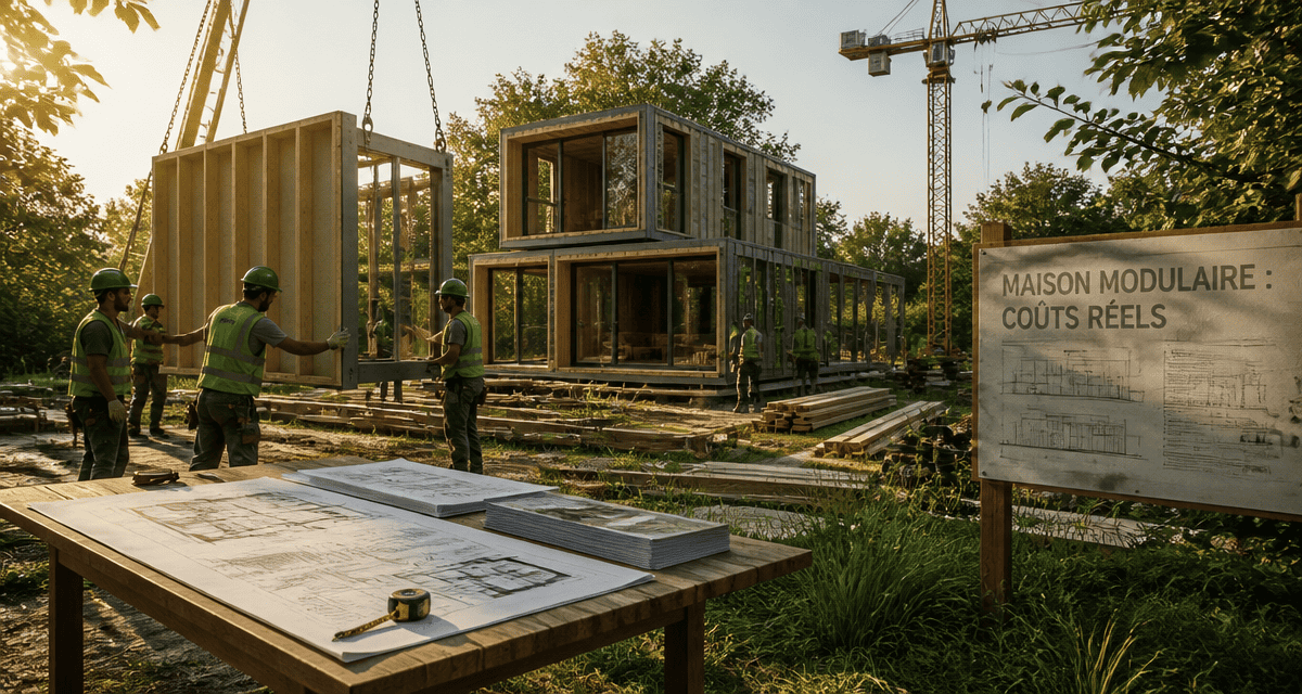 maison modulaire prix clé en main chantier
