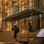 réhabilitation de bâtiments anciens Paris artisans échafaudage