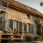 rehausser toiture maison pierre ossature bois