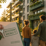 Accession propriété sociale famille clés immeuble