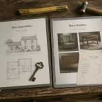 bien mobilier ou immobilier dossiers plans clé et meubles