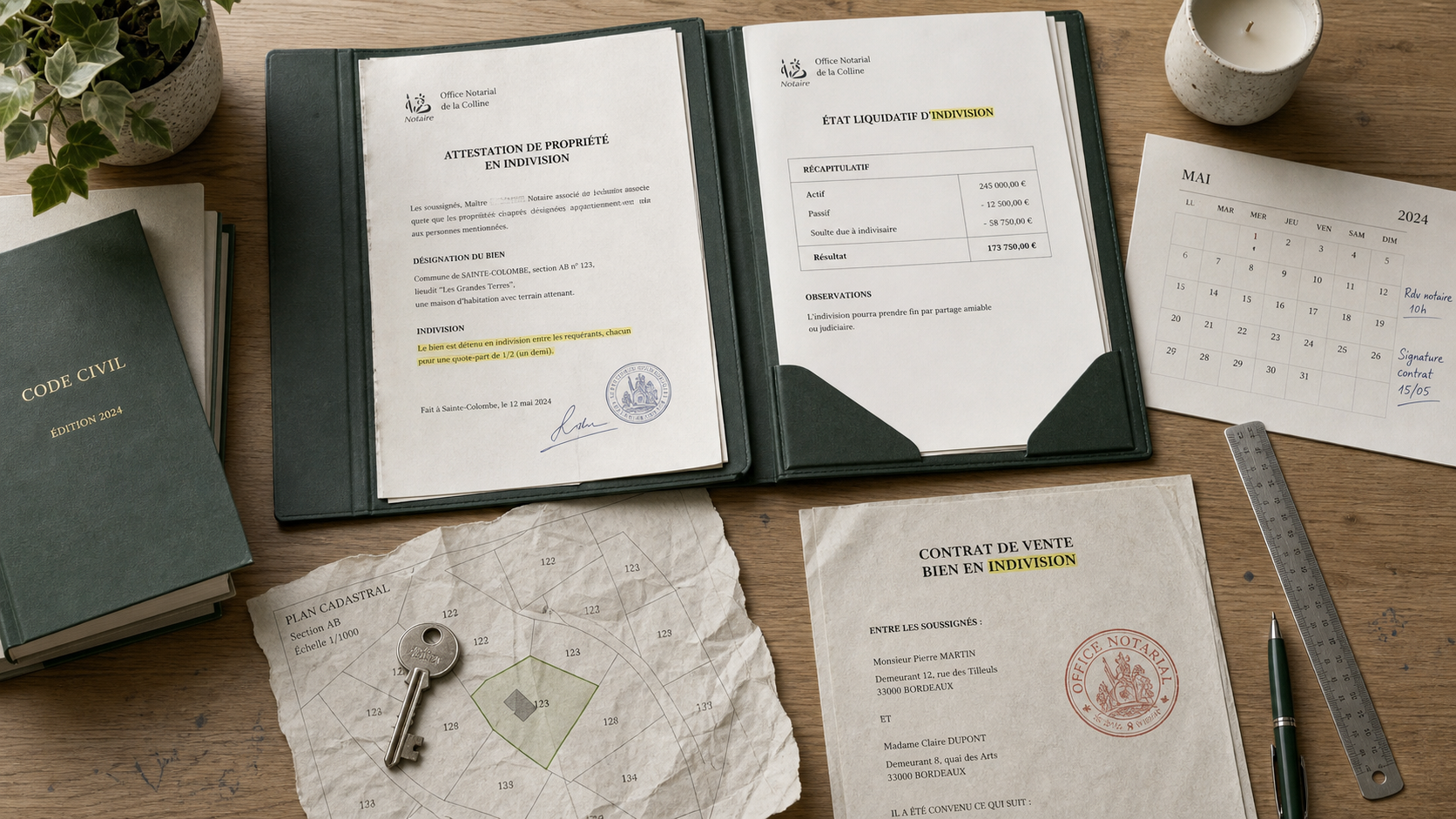 Combien de temps pour sortir de l'indivision : procédure ou accord amiable