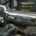 Comment nettoyer du chrome piqué : pare-chocs chromé piqué, taches de corrosion