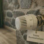 Fonctionnement vanne thermostatique sur radiateur, tête thermostatique