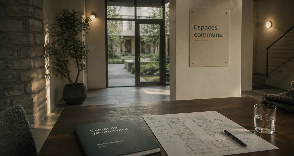 Habitat collectif : gouvernance dans le hall et espaces communs
