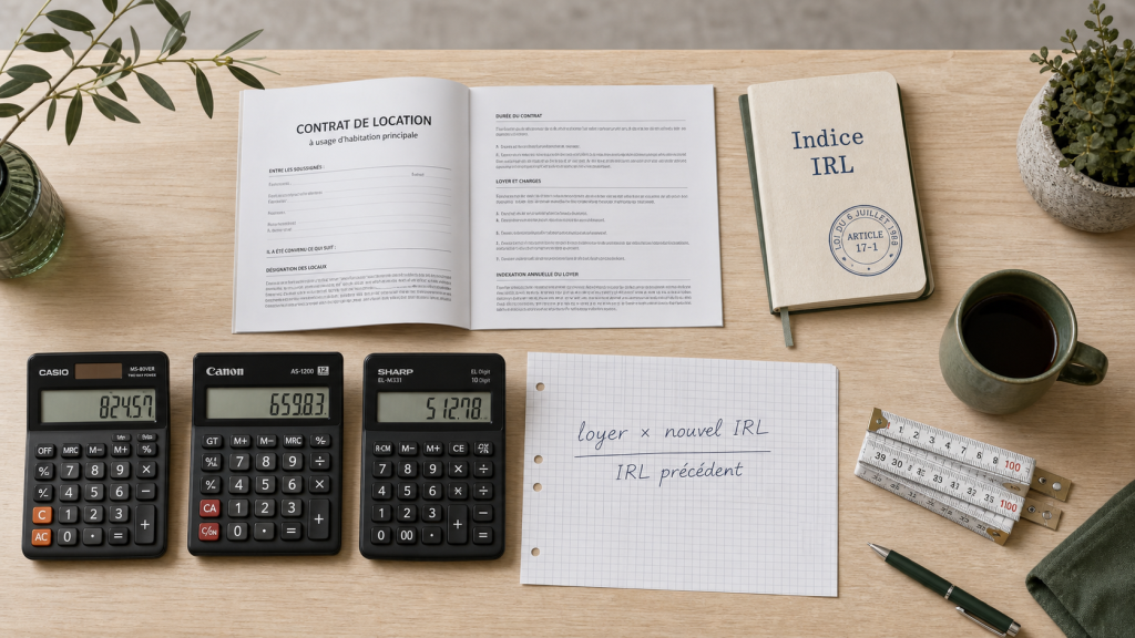 Indice de référence des loyers : calcul IRL, formule et contrat de location