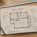 plan placard surface habitable