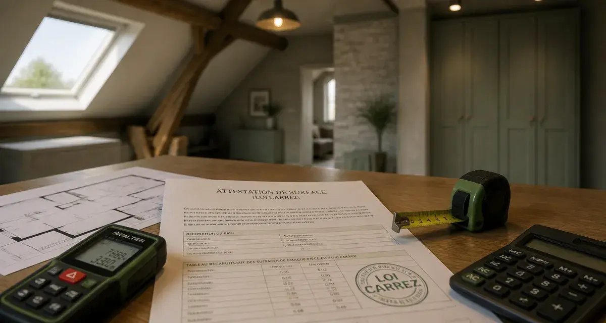 Surface privative d'un bien immobilier : erreurs de calcul loi Carrez