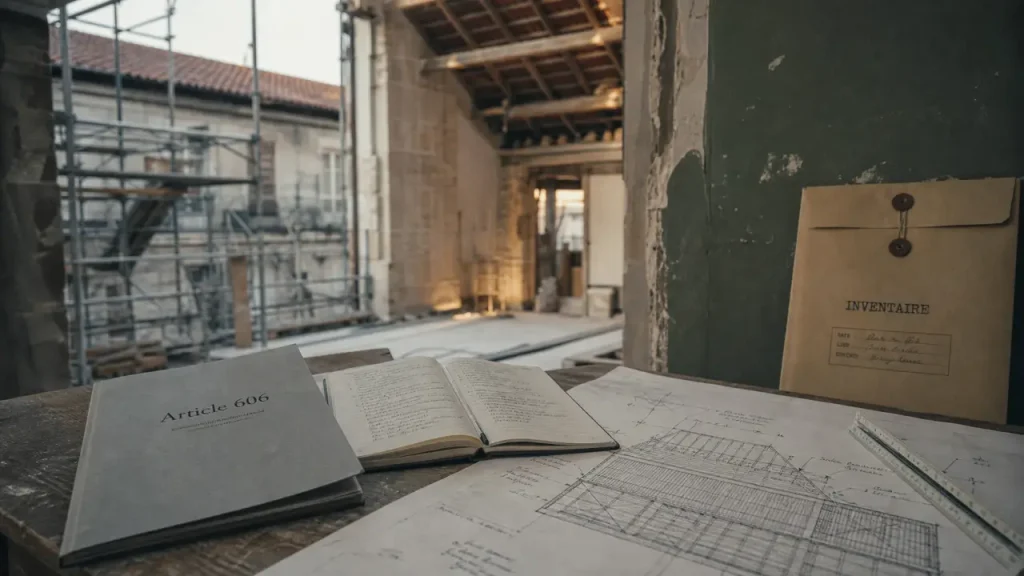 606 code civil : grosses réparations bail commercial