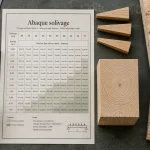 Abaque solivage pour vérifier portée, entraxe et charges
