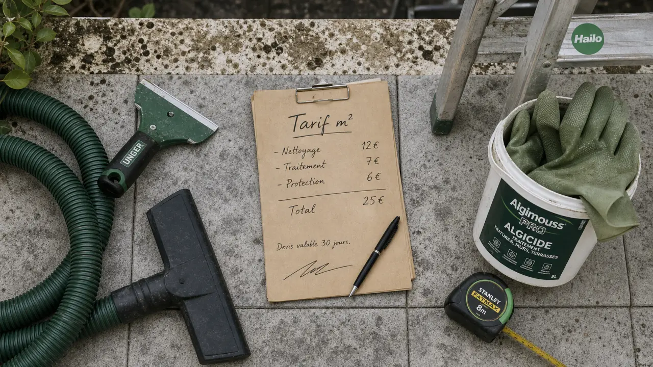 Tarif nettoyage fiente de pigeon : prix au m² 5 à 70 €