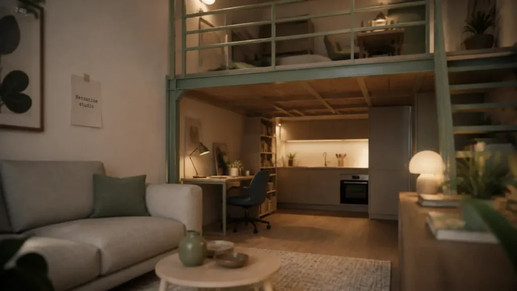 Mezzanine dans un studio : hauteur sous plafond, accès et sécurité avant l’achat