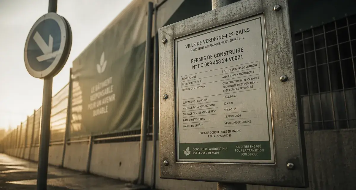 Obligation panneau : signalisation routière de chantier