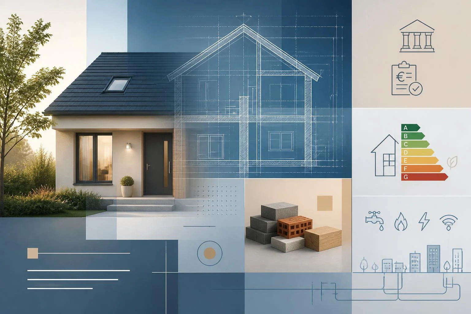 Prêts, DPE, matériaux, réseaux : repères Immobilier & BTP